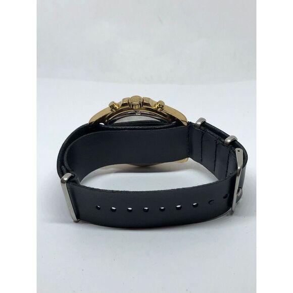 MICHAEL KORS MK5502 Womens Black Leather Analog Dial Quartz Genuine Watch KG426 - Picture 8 of 8